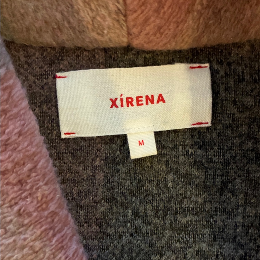 Xirena Pink Plaid Coat - Picture 3 of 6